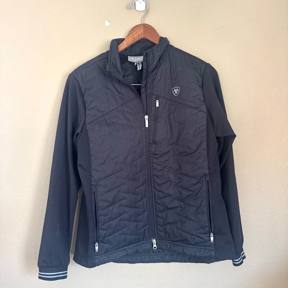 Ariat Tek Varsity Polyester Full Zip Puffer Jacke… - image 2